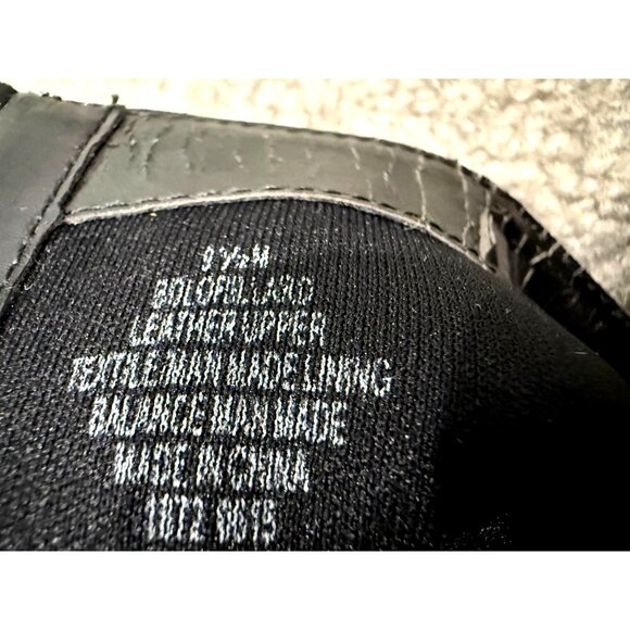 Women's Bandolino Ankle Boots Size 6 Leather Square Heels Hardly Worn - Picture 7 of 11